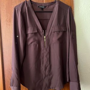 Maroon Express Blouse